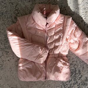 Polo Ralph Lauren Light Pink Kids Puffer Jacket Vest